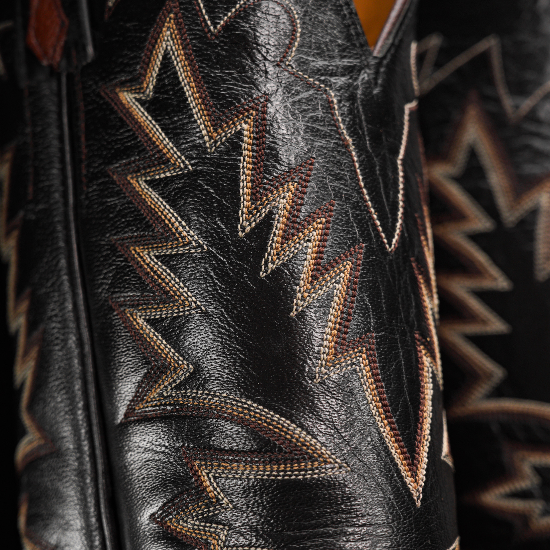 Genuine Brown Full Quill Ostrich - Square Toe (FREE Belt & Wallet) - Image 5