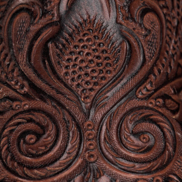 Brown Hand Tooled – Square Toe - Image 4