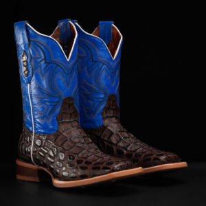 Brown Argentine - Square Toe