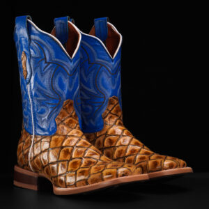 Honey Fish Scale - Square Toe