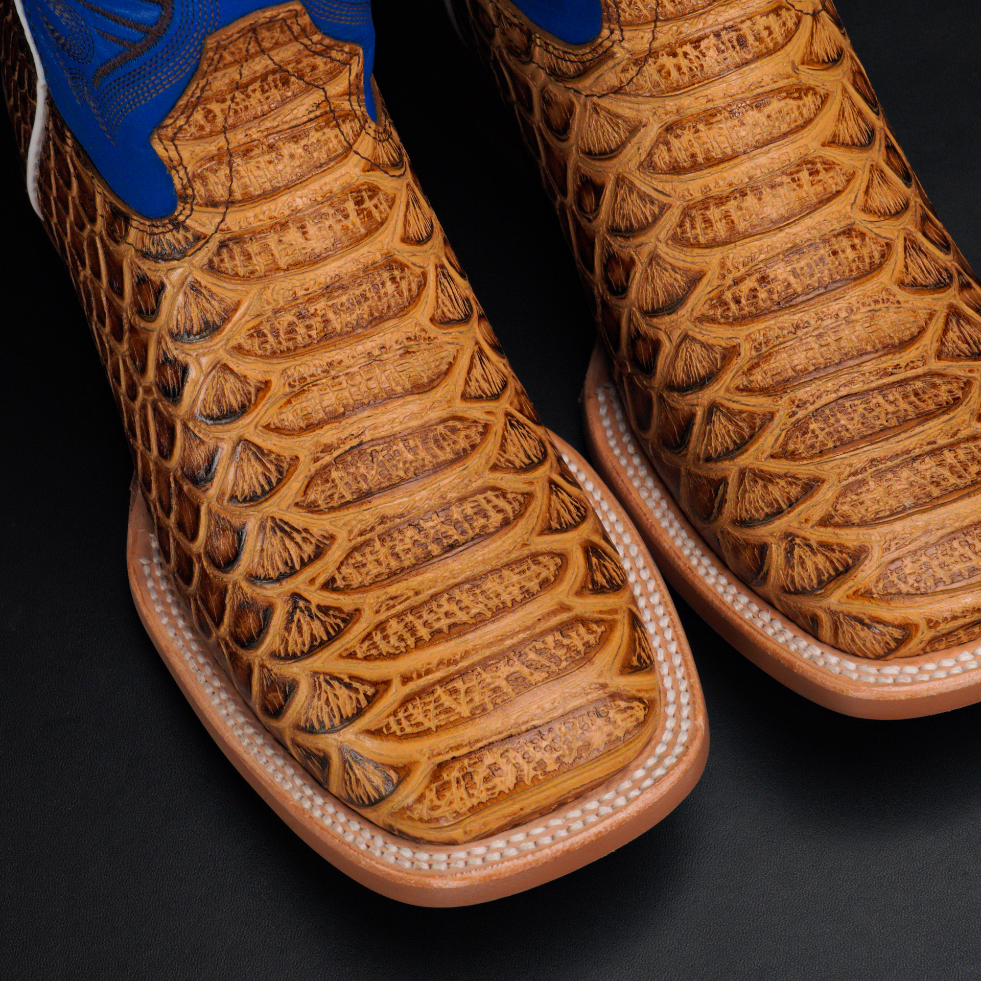 Honey Python - Square Toe - Image 3