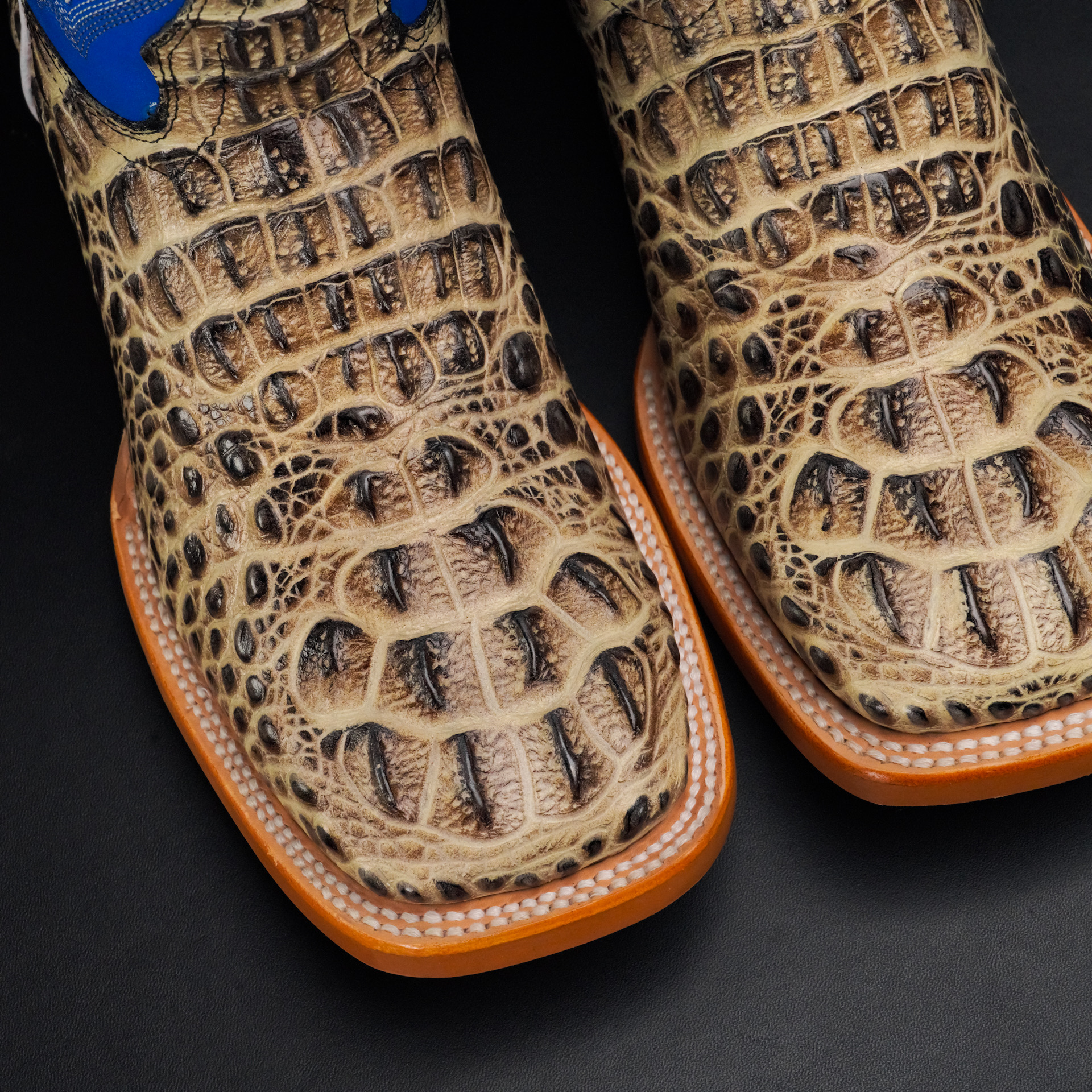 Desert Caiman Neck - Square Toe - Image 3