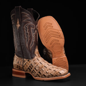 Orix Inverted Caiman Tail - Square Toe