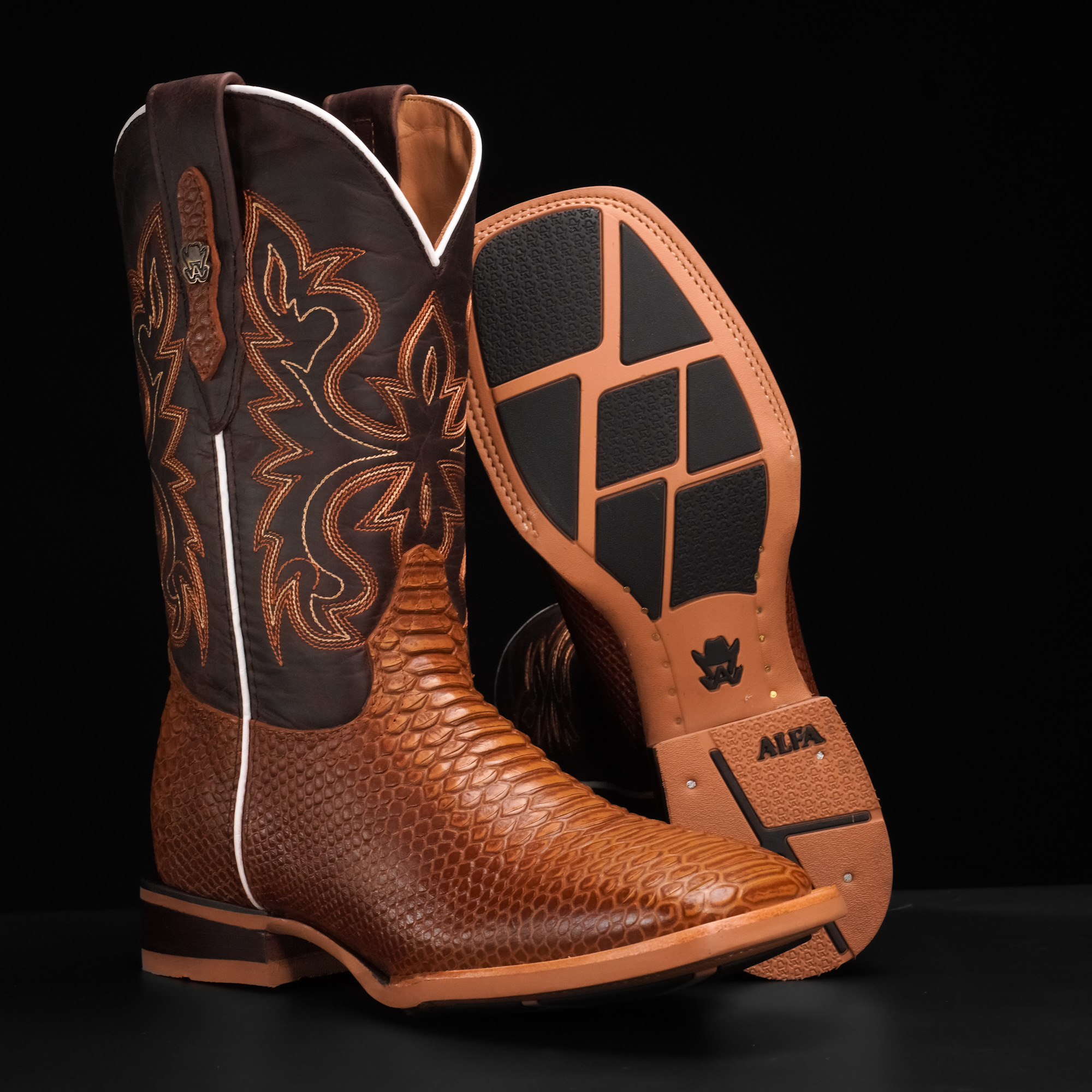 Honey Python – Square Toe