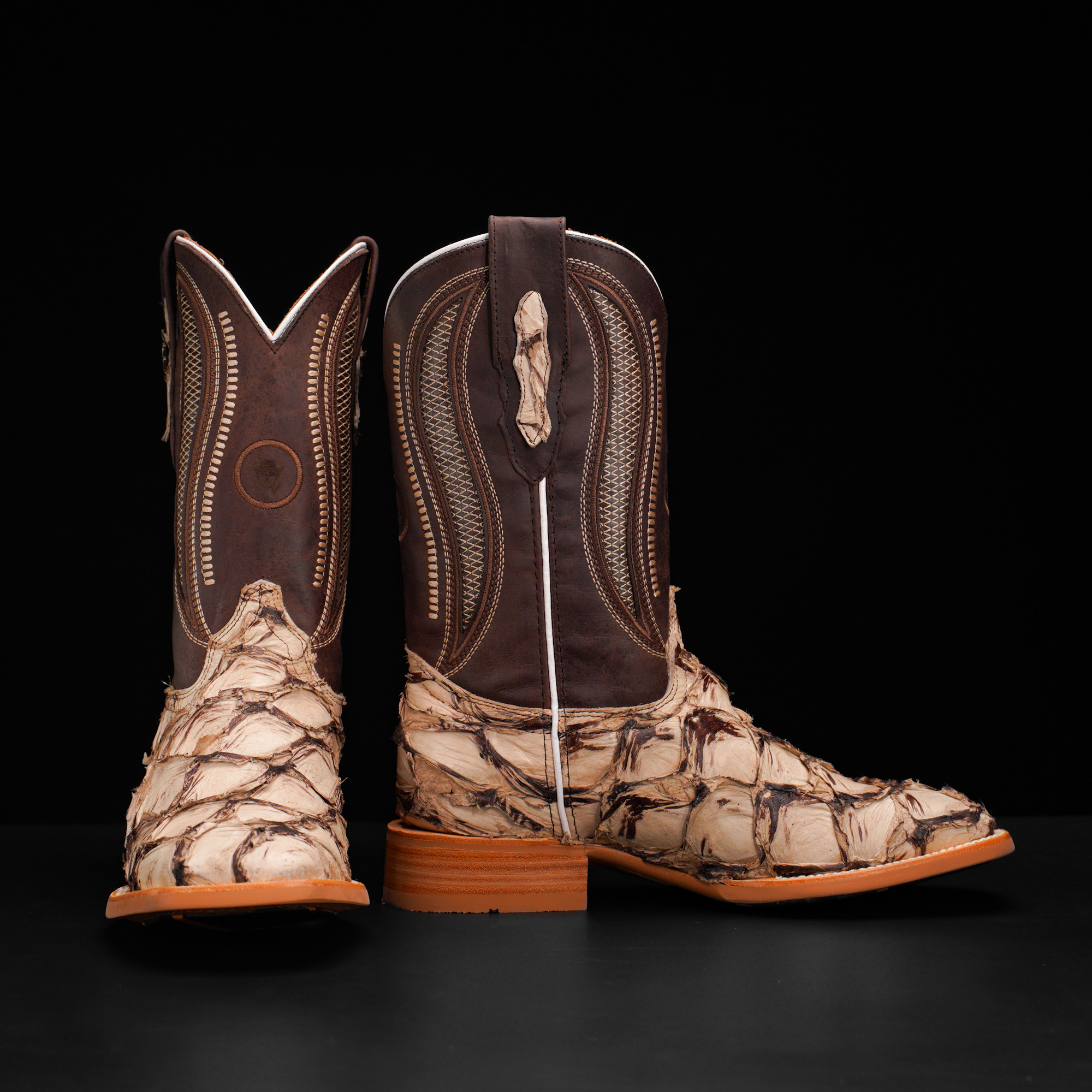 AUTHENTIC Mink Pirarucu – Square Toe - Image 2