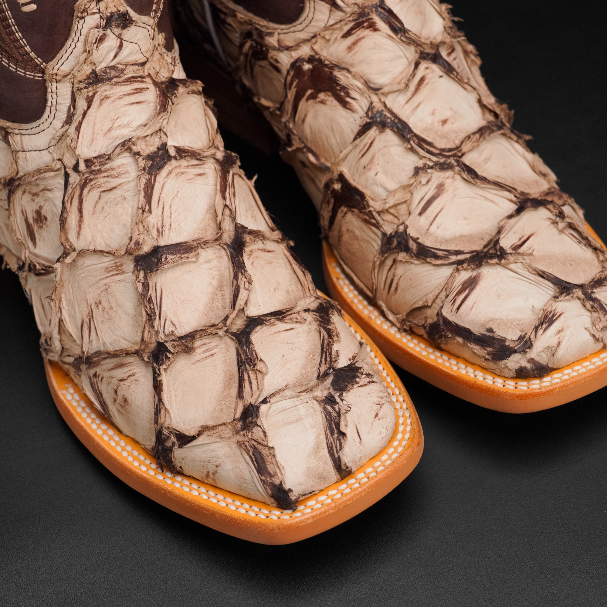 AUTHENTIC Mink Pirarucu – Square Toe - Image 3