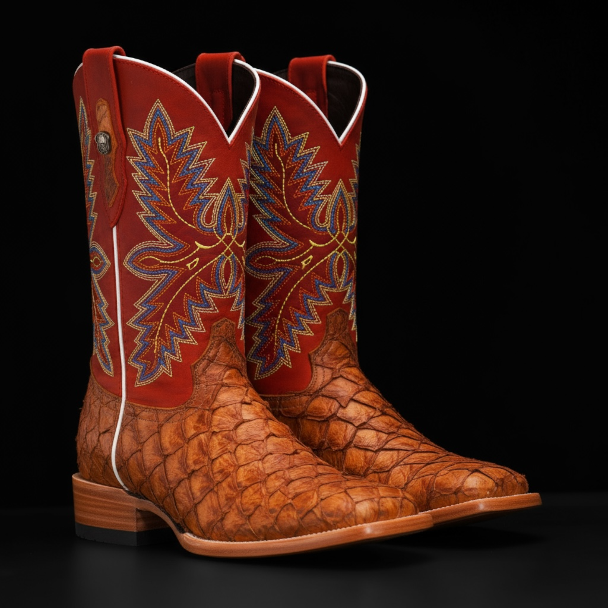 AUTHENTIC Humbert Pirarucu – Square Toe