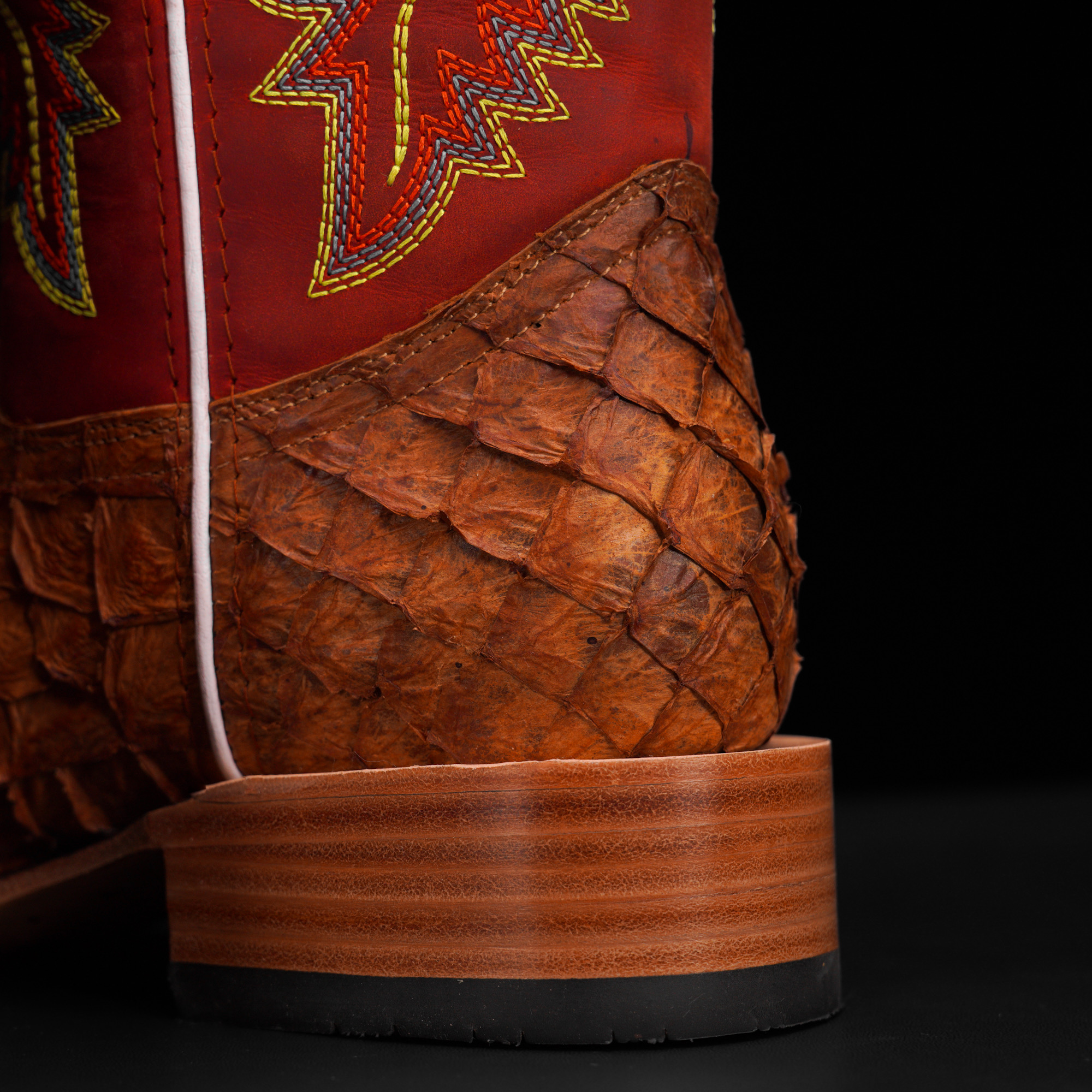 AUTHENTIC Humbert Pirarucu – Square Toe - Image 4