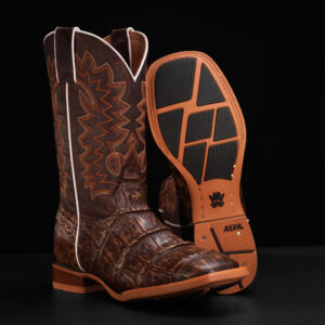 Rustic Orix Alligator Belly - Square Toe