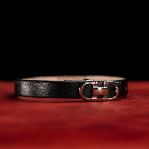 AUTHENTIC Black Eel Bracelet