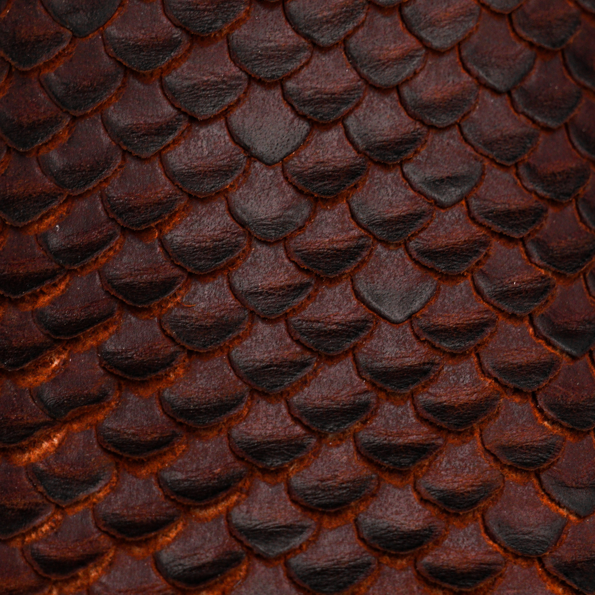 Matte Cognac Belly Python - Square Toe - Image 3