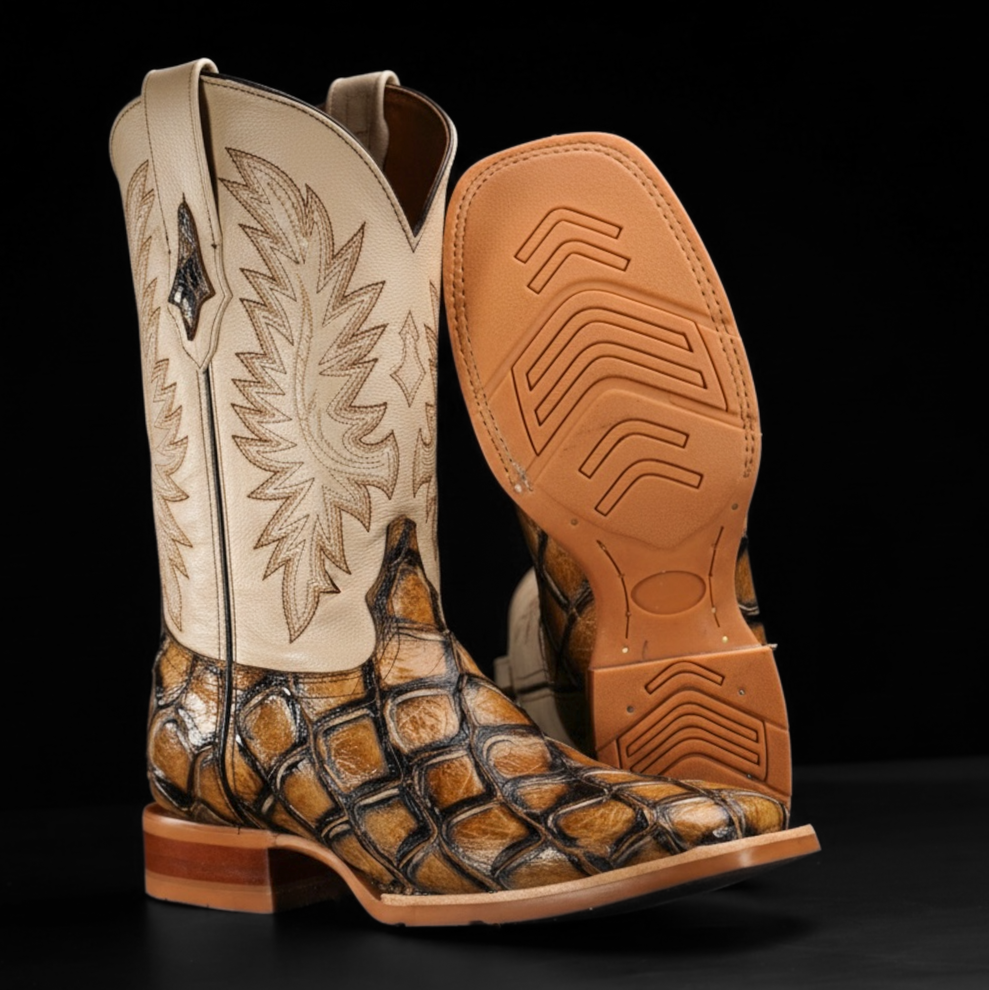 Orix Fish Scale - Square Toe