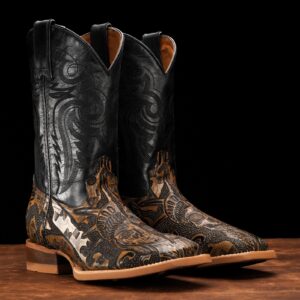 "NY" Tan Safari – Square Toe