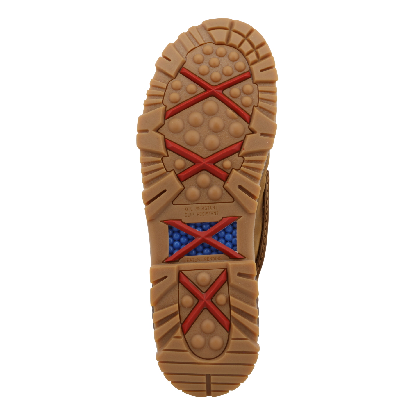 Twisted X Work Boot Distressed Saddle - Steel Toe - Image 3