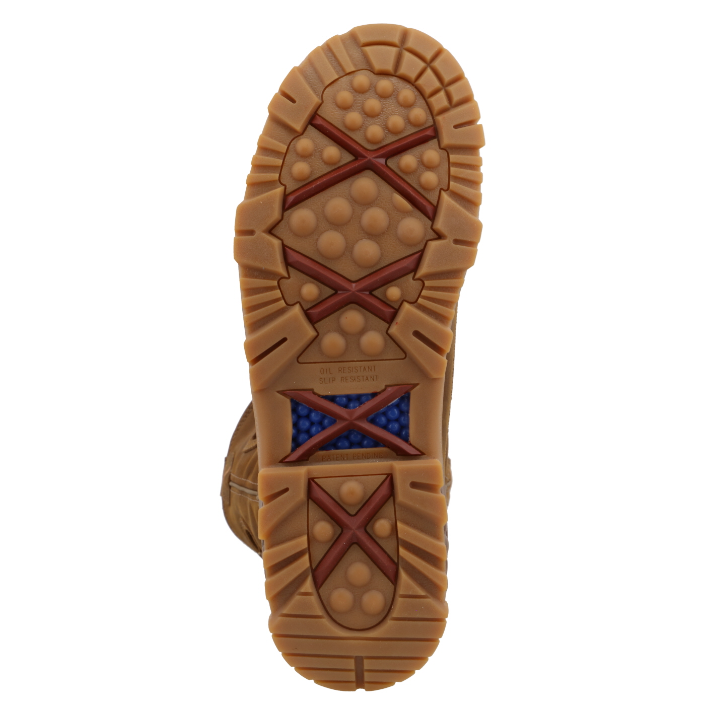 Twisted X Pull On Work Boot Distressed Saddle - Steel Toe - Image 3