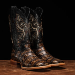 Desert Alligator Belly - Square Toe