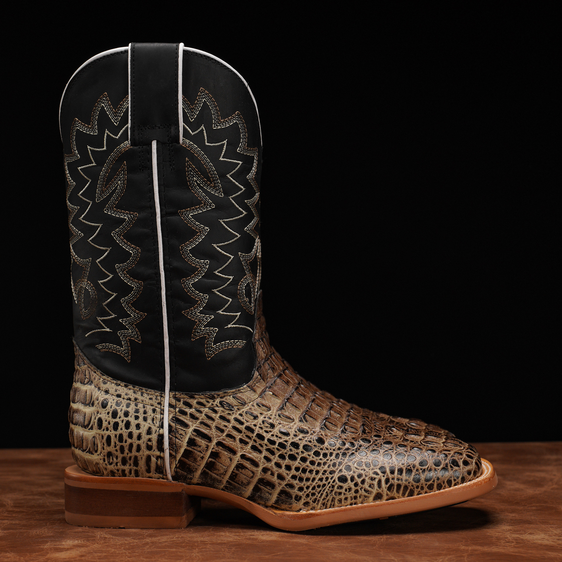 Desert Caiman Neck - Square Toe - Image 2