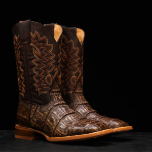 Rustic Orix Alligator Belly - Square Toe