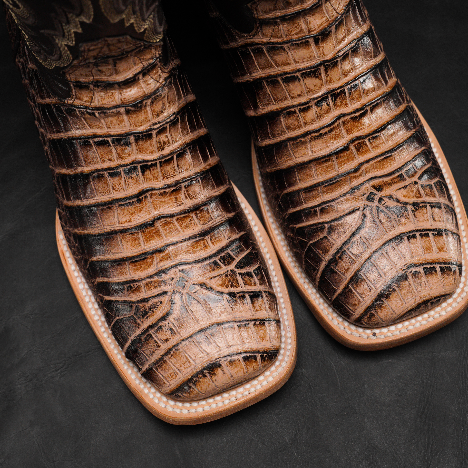 Orix Caiman Belly - Square Toe - Image 3