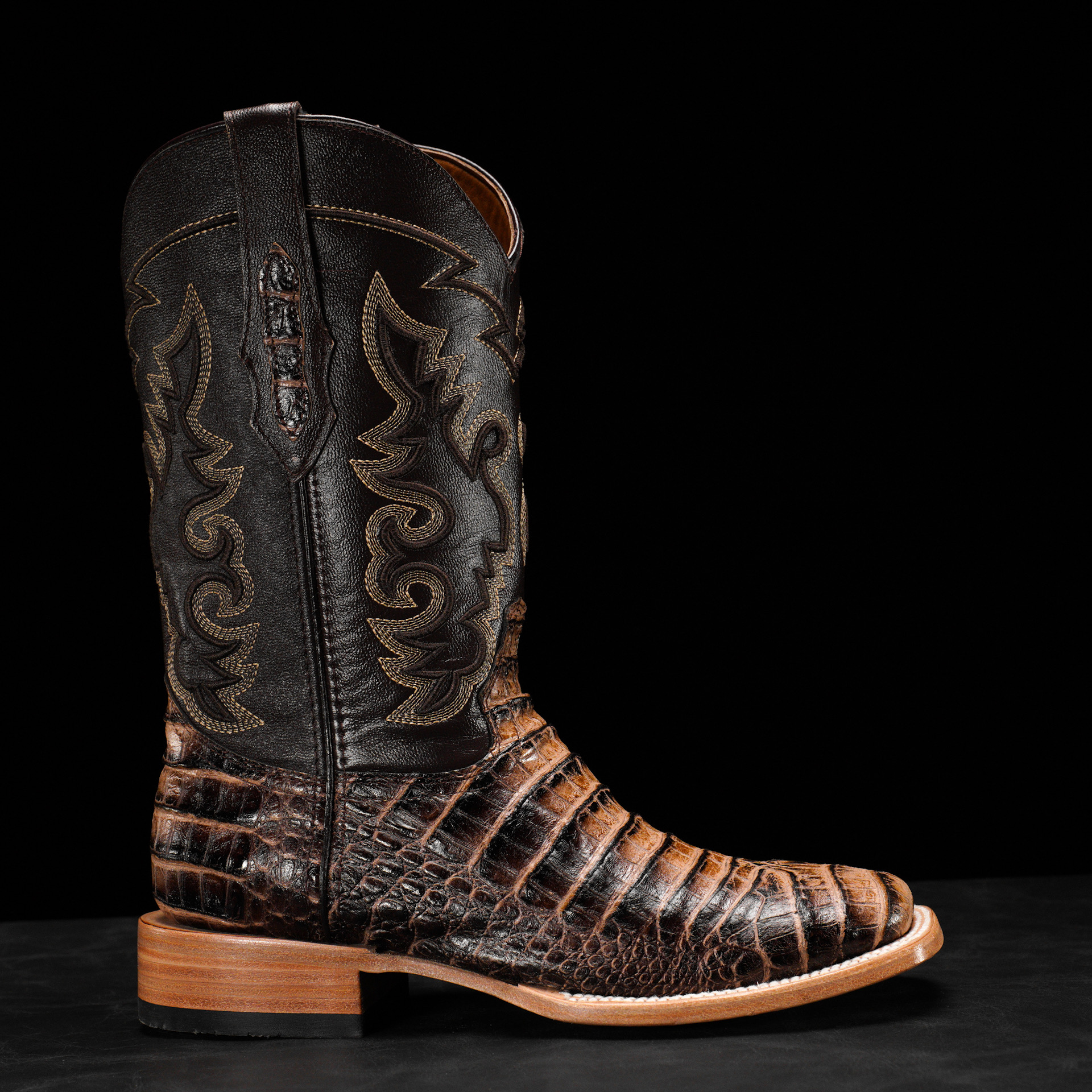 Orix Caiman Belly - Square Toe - Image 2