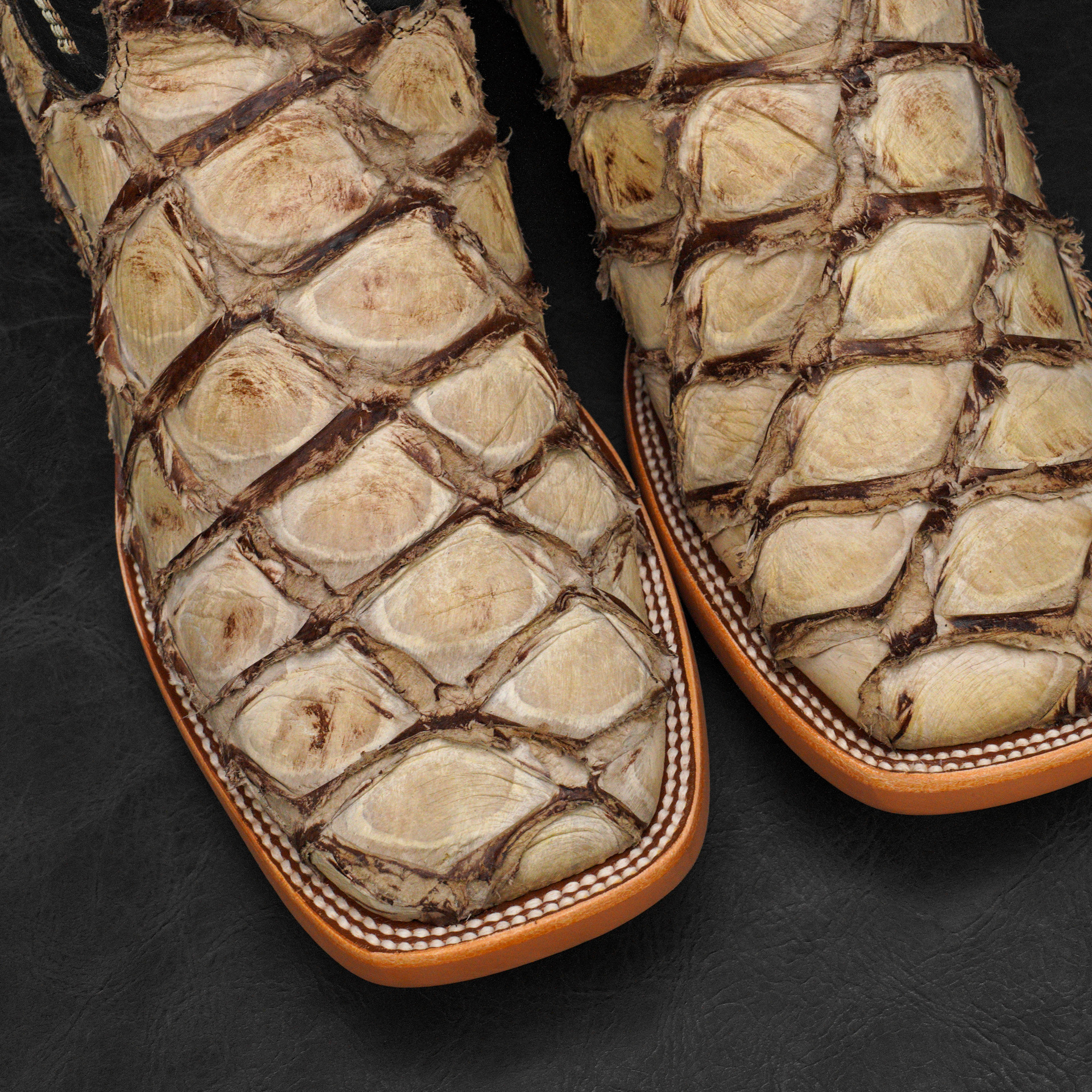 AUTHENTIC Bone Pirarucu – Arena Square Toe - Image 3