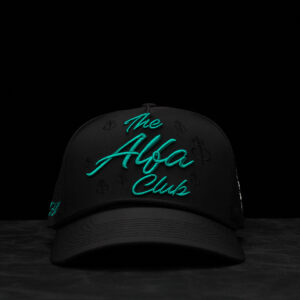 The ALFA Club Black/Teal Green