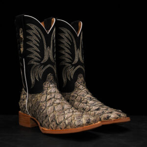 AUTHENTIC Bone Pirarucu – Square Toe