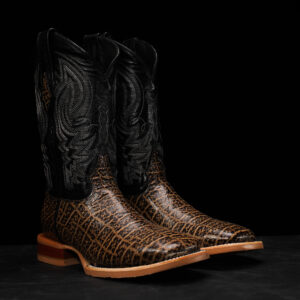 Tan Elephant – Square Toe