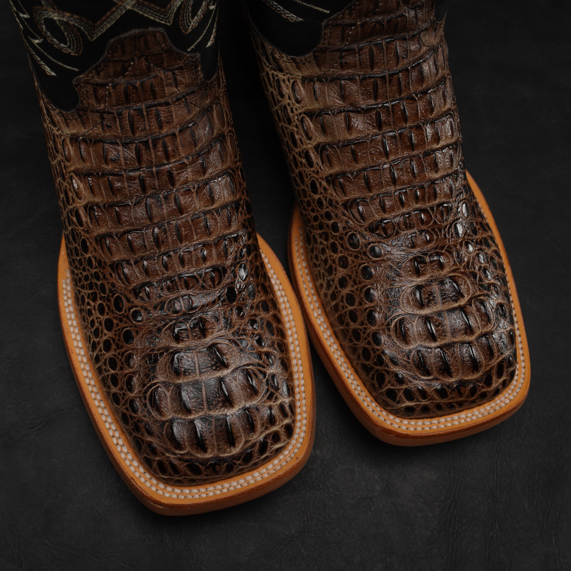 Desert Caiman Neck - Square Toe - Image 3