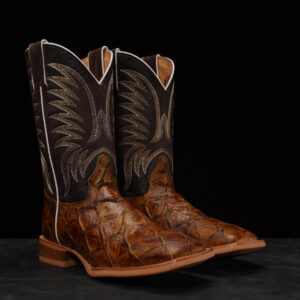 Honey Fish Scale – Square Toe