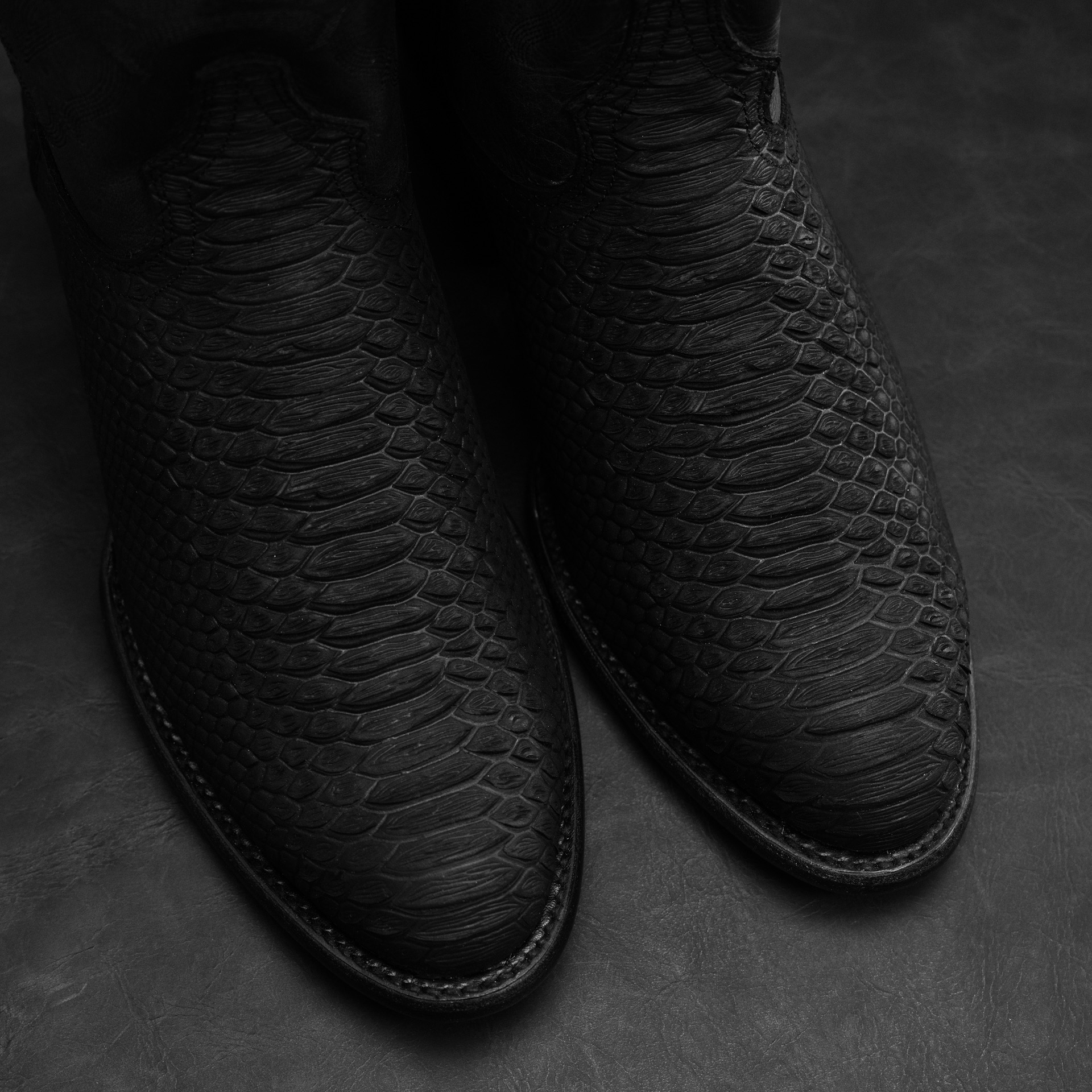 Matte Black Python – J Toe - Image 3