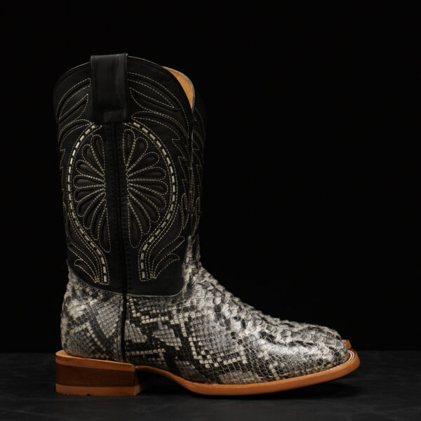 Natural Python – Square Toe - Alfa Western WearAlfa Western Wear