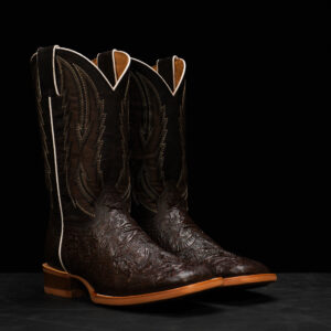 Brown Hand Tooled – Square Toe