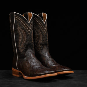 Brown Hand Tooled – Square Toe