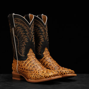 Saddle Caiman Neck - Square Toe