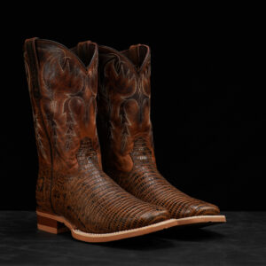 Honey Lizard – Square Toe