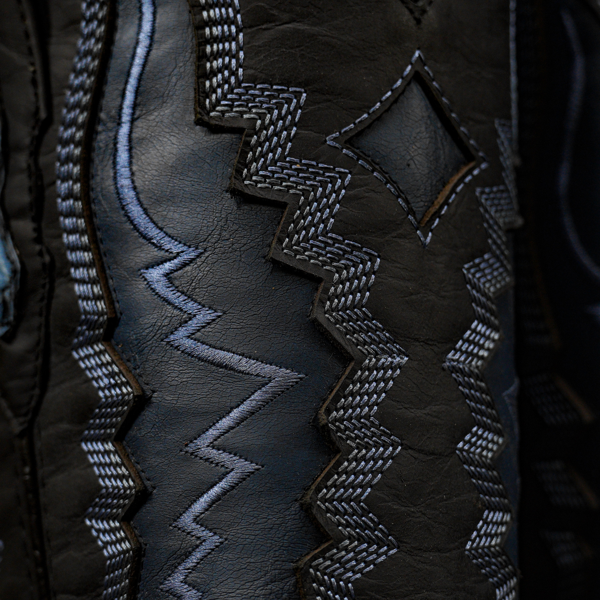 AUTHENTIC Baby Blue Pirarucu – Square Toe - Image 6