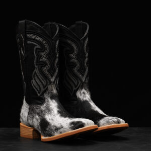 Authentic Hair on Hide – Square Toe