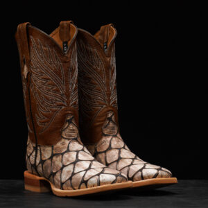 Natural Fish Scale - Square Toe