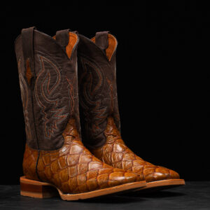 Honey Fish Scale - Square Toe