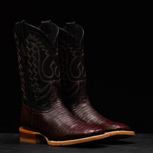 Cherry Lizard - Square Toe