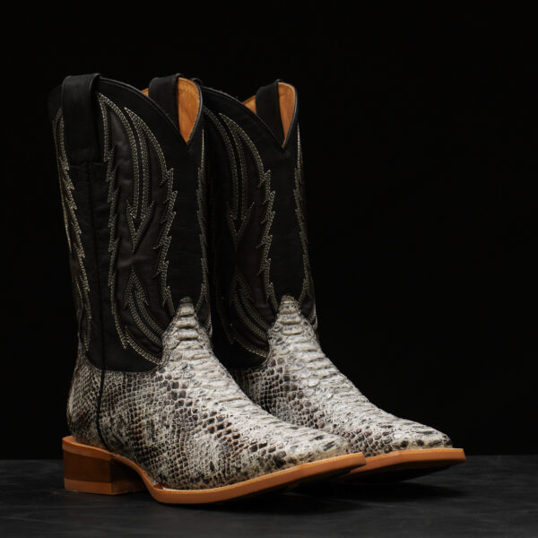 Natural Python - Square Toe - Alfa Western WearAlfa Western Wear