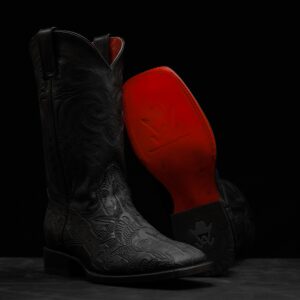 “NY” Matte Black – Square Toe