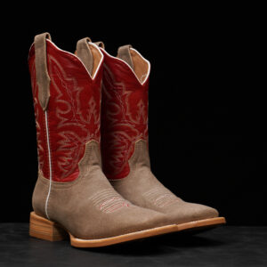 Sand Roughout – Square Toe