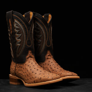 Matte Orix Ostrich – Square Toe