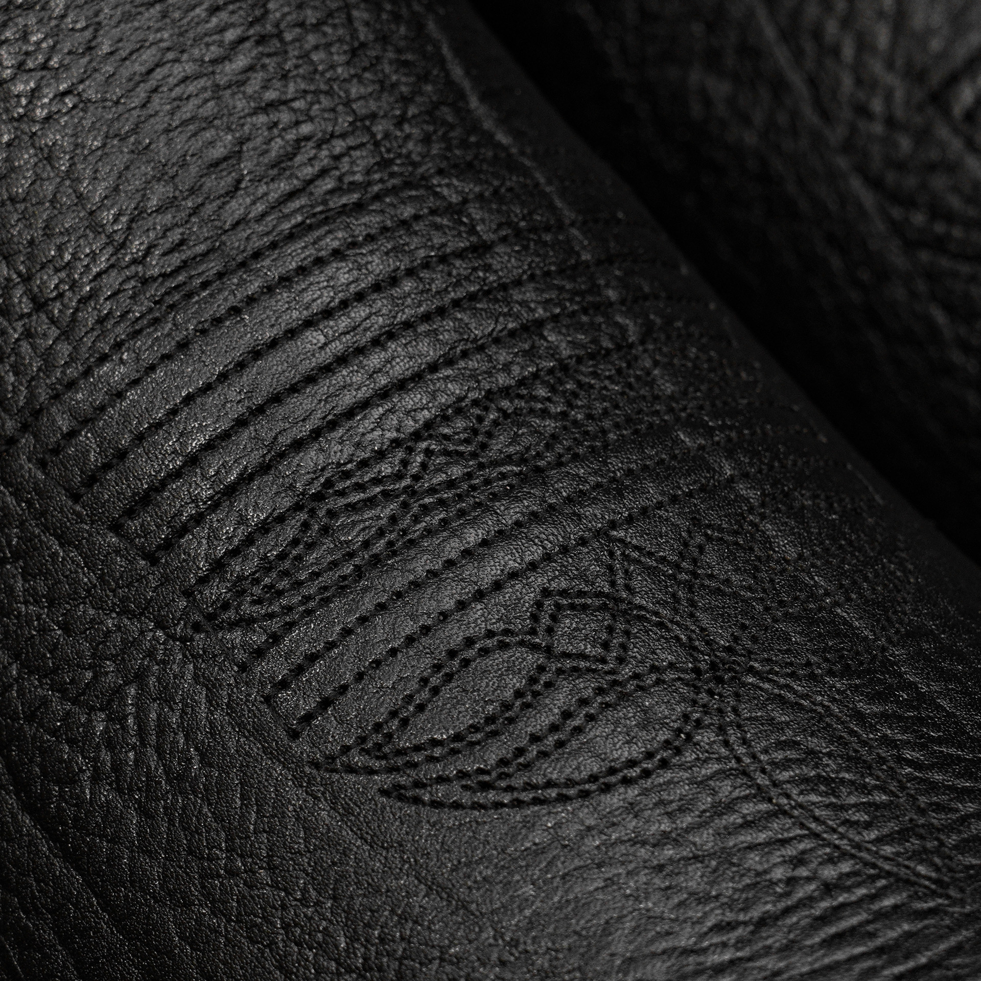 Black Bull Hide - Square Toe - Image 4