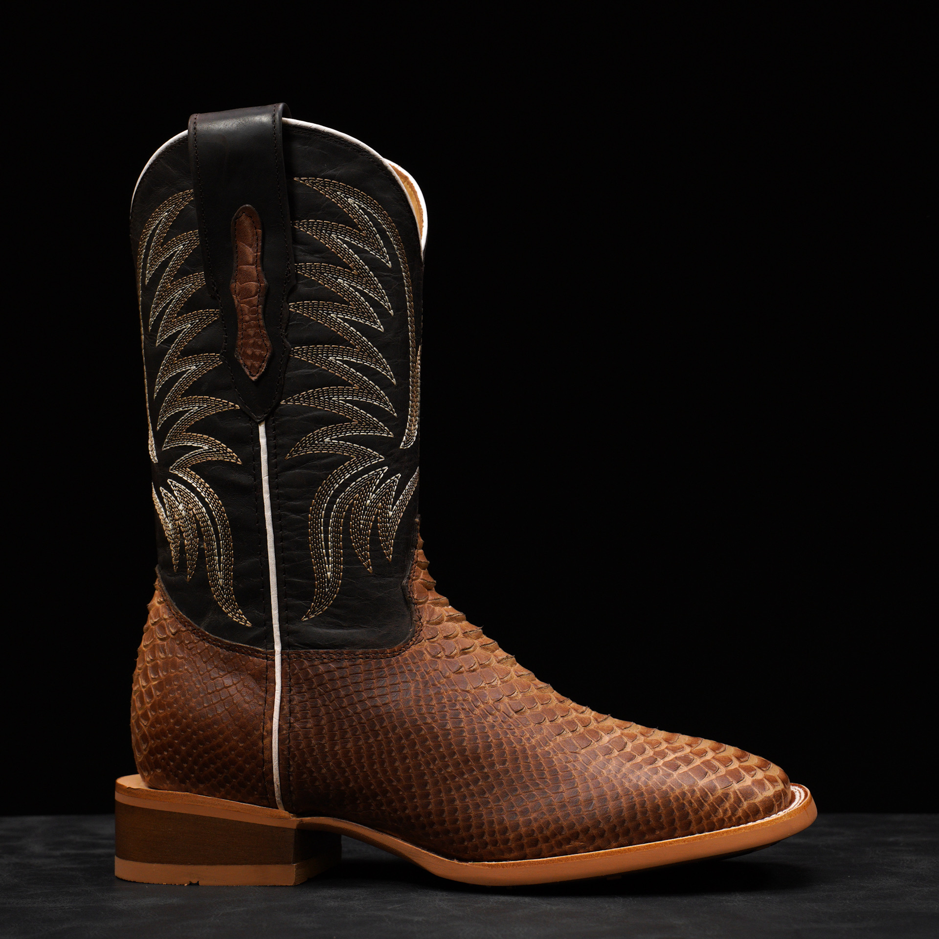 Matte Sand Python – Square Toe - Image 2