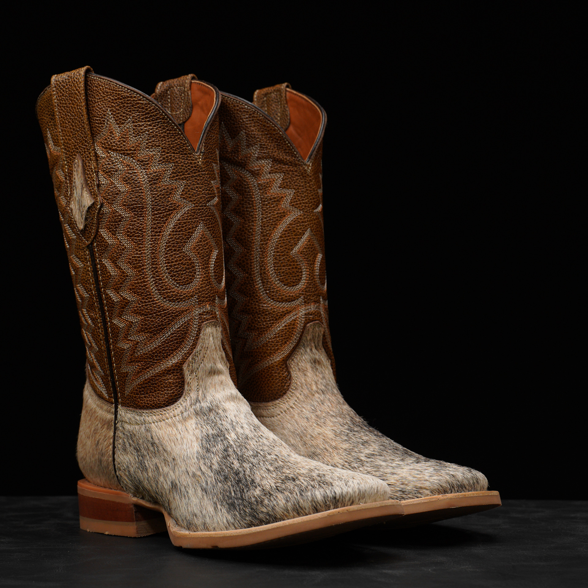 Genuine Hair on Hide – Square Toe