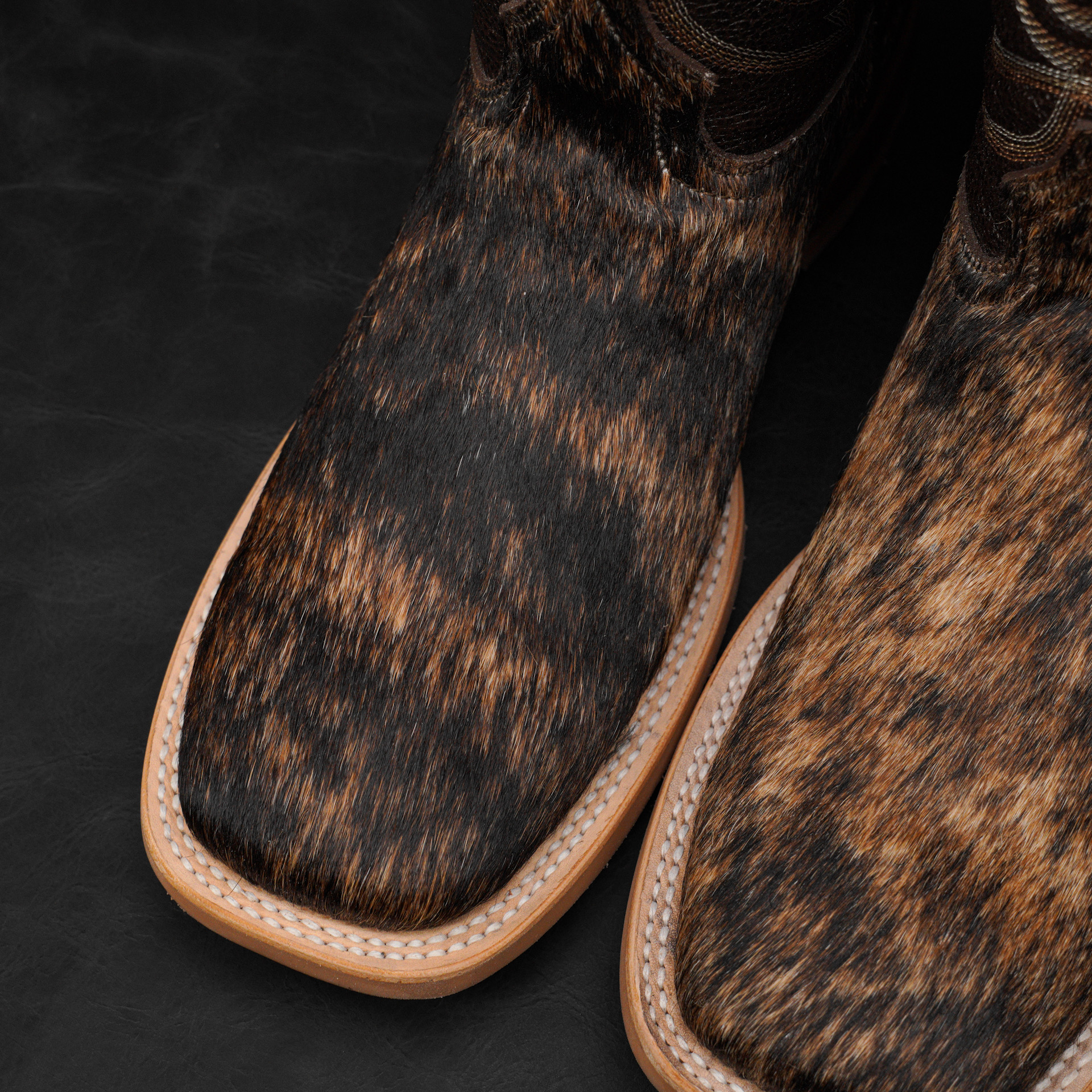 Authentic Hair on Hide – Square Toe - Image 3