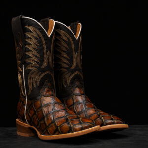 Honey Fish Scale – Square Toe